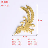 50pcs Sweet Phoenix Charm for Earrings Bracelet DIY Accessories