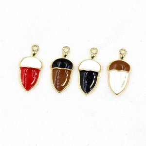 50pcs Colorful Squirrel Charms for Earrings Bracelet DIY