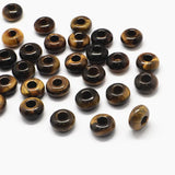 50pcs Large Hole Stone Beads for Jewelry Making DIY Bracelet Necklace