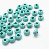 50pcs Large Hole Stone Beads for Jewelry Making DIY Bracelet Necklace