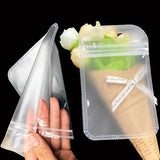 50pcs Laser Iridescent Ziplock Bags for DIY Jewelry Making