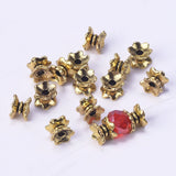 50pcs Tibetan Silver 7x5mm Spacer Beads for Jewelry Making DIY Crafts