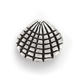 50pcs Tibetan Style Shell Shape Alloy Beads for DIY Jewelry Making 12x13.5x4mm