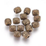 50pcs Tibetan Style Beads Antique Spacer Beads for DIY Charms Bracelets