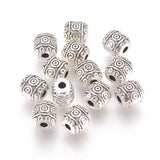 50pcs Tibetan Style Beads Antique Spacer Beads for DIY Charms Bracelets