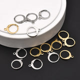 50pcs Stainless Steel French Earring Hooks DIY Jewelry Making Accessories