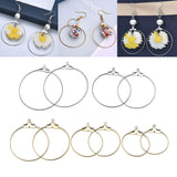 50pcs Stainless Steel French Earring Hooks DIY Jewelry Making Accessories