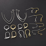 50pcs Stainless Steel French Earring Hooks DIY Jewelry Making Accessories