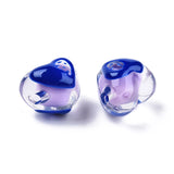 50pcs Clear Acrylic Heart Beads for DIY Jewelry Making Accessories