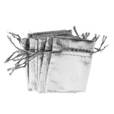50pcs Wedding Gift Bags Jewelry Pouches S/M/L Size