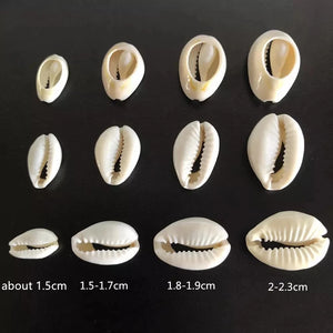 50pcs Shell Beads Cowrie Charm DIY Necklace Bracelet