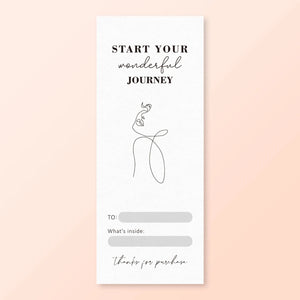50pcs Thank You Adhesive Sticker for Small Business Package