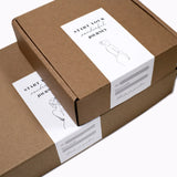 50pcs Thank You Adhesive Sticker for Small Business Package