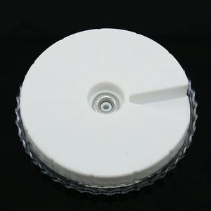 50pcs Round Compartment Bead Containers Plastic Storage Box For Beads Crafts