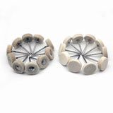 50pcs Wool Felt Jewelry Polishing Wheel 2.35 Shank