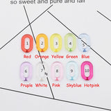 50pcs Frosted Acrylic Resin Handbag Chain Strap 27*17mm