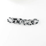 50pcs Grey Leopard Acrylic Buckle Beads for DIY Handbag Chains Mask Earrings Nec