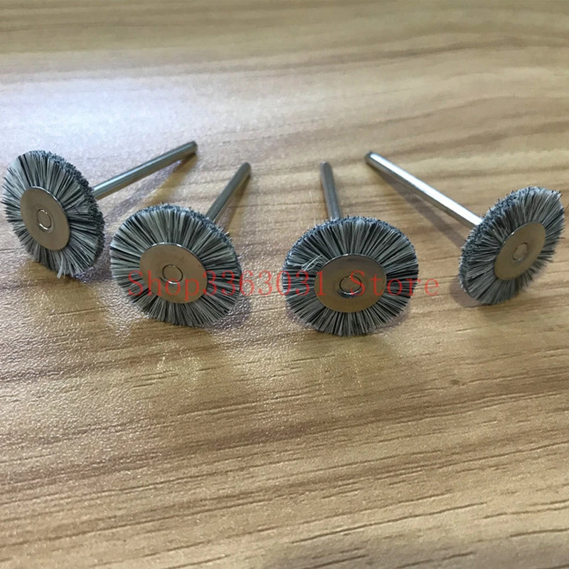 50pcs Jewelry Tools Polishing Wheel Brushes Light Grey