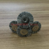 50pcs Jewelry Tools Polishing Wheel Brushes Light Grey