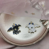 50pcs Japanese Dragon Enamel Charms for DIY Jewelry Making
