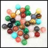 50pcs Natural Stone Round Ball Beads for Jewelry Making 8mm 10mm 12mm