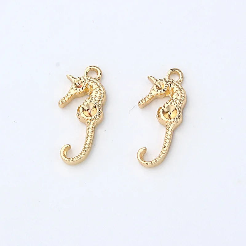 50pcs Alloy Snake Charm DIY Animal Pendants Wedding Jewelry