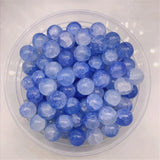 50pcs 10mm Colorful Glass Beads for DIY Bracelet Phone Chain Hairpin
