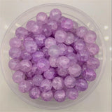 50pcs 10mm Colorful Glass Beads for DIY Bracelet Phone Chain Hairpin