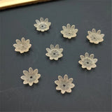 10mm Resin Flower Beads for DIY Hair Clip Hairpin Jewelry Making Accessories