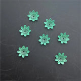 10mm Resin Flower Beads for DIY Hair Clip Hairpin Jewelry Making Accessories