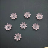 10mm Resin Flower Beads for DIY Hair Clip Hairpin Jewelry Making Accessories