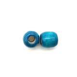 50pcs Multicolor Eco-Friendly Wooded Charm Beads DIY Jewelry Making Crafts