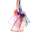 50pcs/lot Organza Gift Bag 15 Colors Jewelry Packing Pouch