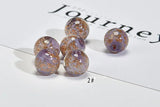 50pcs 12mm Glass Beads Charms DIY Jewelry Earring/Necklace/Bracelet Pendants