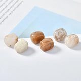 50pcs Marble Print Geometry Resin Beads for DIY Jewelry Making