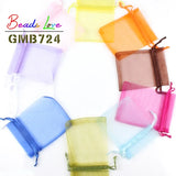 50pcs 13x18cm Organza Bags Drawstring Jewelry Candy Wedding Gift Pouches