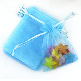 50pcs 13x18cm Organza Bags Drawstring Jewelry Candy Wedding Gift Pouches