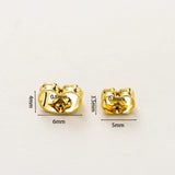 50pcs/lot 14K 18K Real Small Size Earing Back Stopper for DIY Jewelry Making