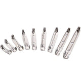 50pcs Rhodium Brooch Clip Base Pins Safety Pins 15-45mm DIY Jewelry Making