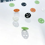 50pcs 18mm Cartoon Mask Alloy Floating Locket Charms
