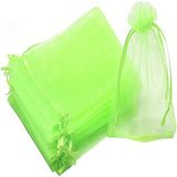 50pcs 20x30cm Drawstring Organza Bags Jewelry Packaging Wedding Birthday Pouches