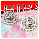 50pcs Vintage Steampunk Gear Charms Pendant Diy Metal Jewelry Making