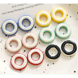 50pcs 25mm Geometry Irregular Resin Beads DIY Jewelry Accessory