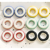 50pcs 25mm Geometry Irregular Resin Beads DIY Jewelry Accessory