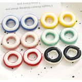 50pcs 25mm Geometry Irregular Resin Beads DIY Jewelry Accessory