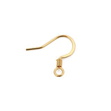 50pcs 316L Surgical Stainless Steel 0.7x15mm Ear Wire Fish Hook Earring Clasp
