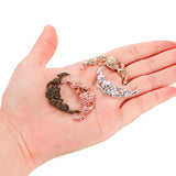 50pcs 40mm Cabochons Base DIY Hair Comb Findings Hairpins Supplies
