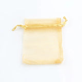 50pcs Organza Bags Jewelry Candy Pouches Wedding Party Decoration Drawable Bag