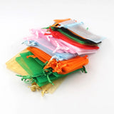 50pcs Organza Bags Wedding Pouches Jewelry Packaging