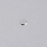 50pcs 6mm Stainless Steel Disc Charms DIY Engrave Blanks Tag